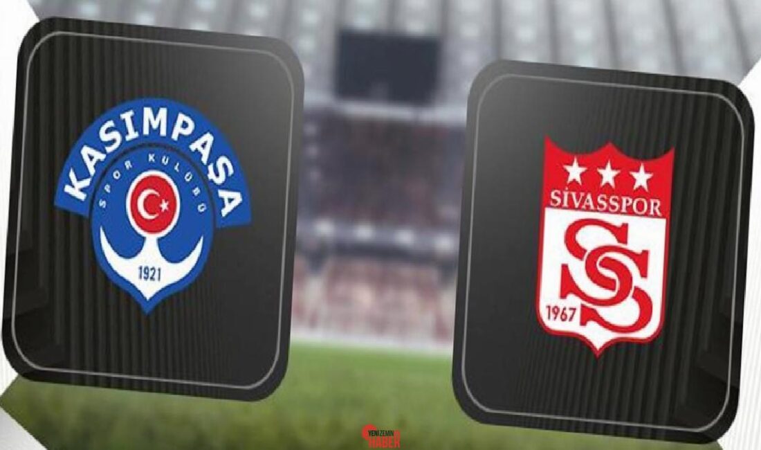 Trendyol Harika Lig'in 32. haftasında Net Global Sivasspor, Kasımpaşa'ya konuk