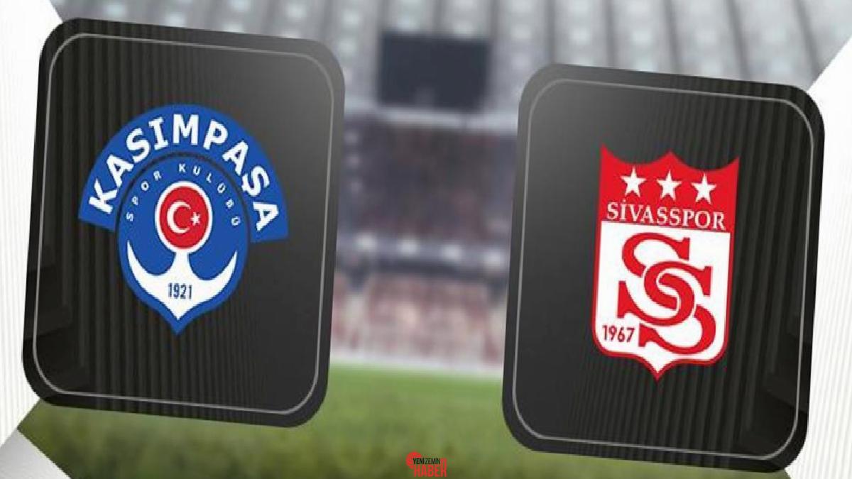 Trendyol Harika Lig'in 32. haftasında Net Global Sivasspor, Kasımpaşa'ya konuk
