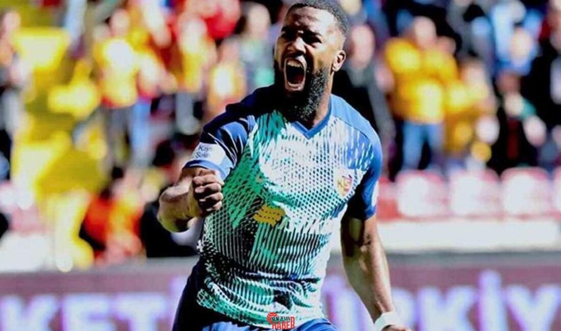 Kayserispor forması altında bu sezon Süper Lig'de en çok gol