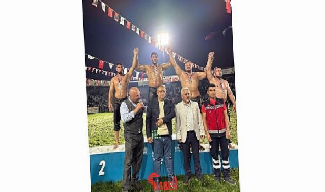 Kemer Belediye pehlivanı Kemal Berke Kaya, Kumluca’da düzenlenen 26. Tarım