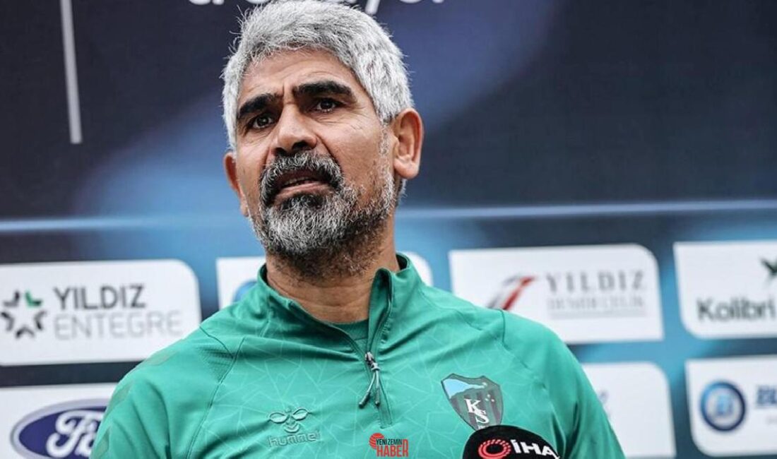 Kocaelispor Teknik Yöneticisi İsmet Taşdemir, Trendyol 1. Lig'in 32. haftasında