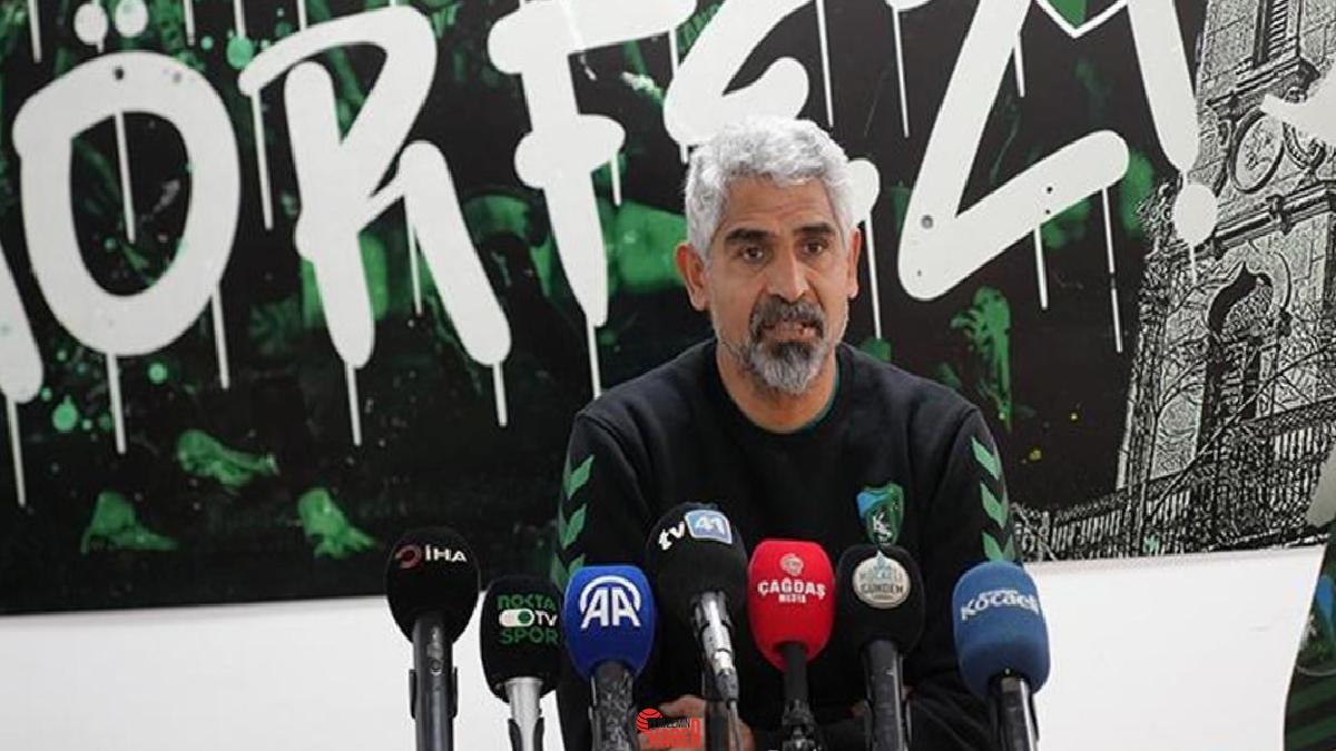 Kocaelispor Teknik Yöneticisi İsmet Taşdemir, takıma yalnızca tek adamın karar