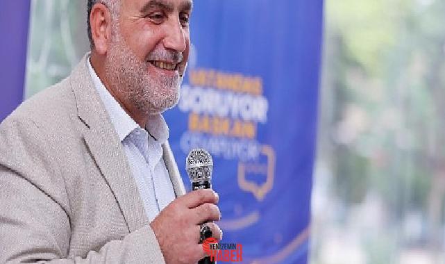 ‘Vatandaş Soruyor, Başkan Cevaplıyor’ programıyla vatandaşlarla bir ortaya gelen Canik