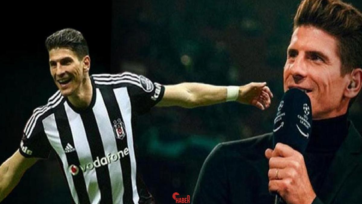 Bir devir Beşiktaş forması giyen eski futbolcu Mario Gomez ile