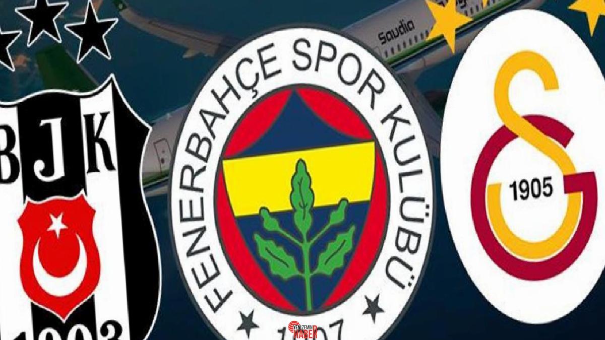 Üstün Lig'in 3 büyük kulübü Fenerbahçe, Galatasaray ve Beşiktaş'a sürpriz