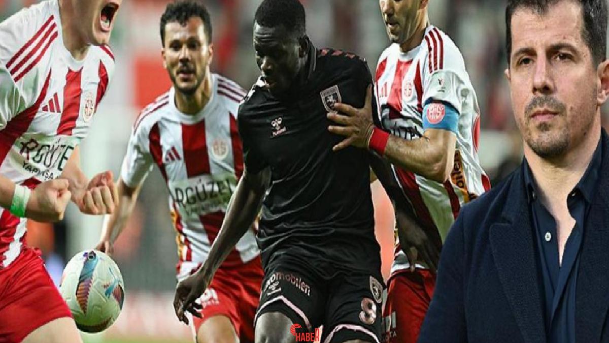 Muhteşem Lig'in 30. haftasında Antalyaspor, sahasında ağırladığı Samsunspor'u 2-1 mağlup