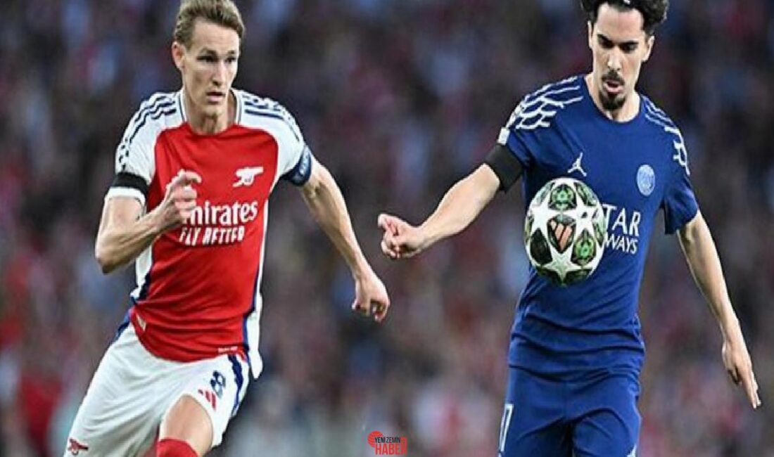 Şampiyonlar Ligi yarı finalinde Arsenal, İngiltere’de Paris Saint-Germain'i ağırladı. Real