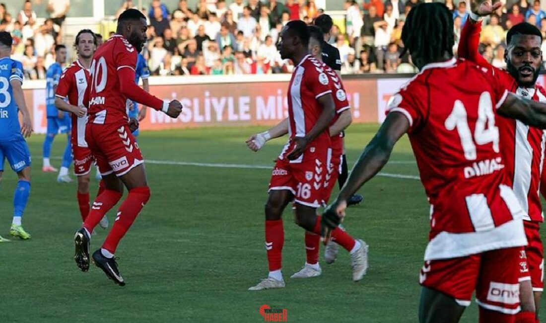 Üstün Lig'in 33. haftasında Samsunspor, deplasmanda karşılaştığı Bodrum FK'yı 2-1