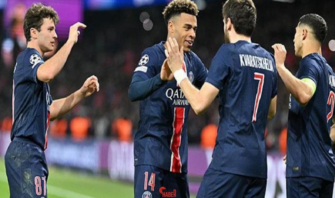 Şampiyonlar Ligi çeyrek final birinci müsabakasında Paris Saint-Germain alanında ağırladığı