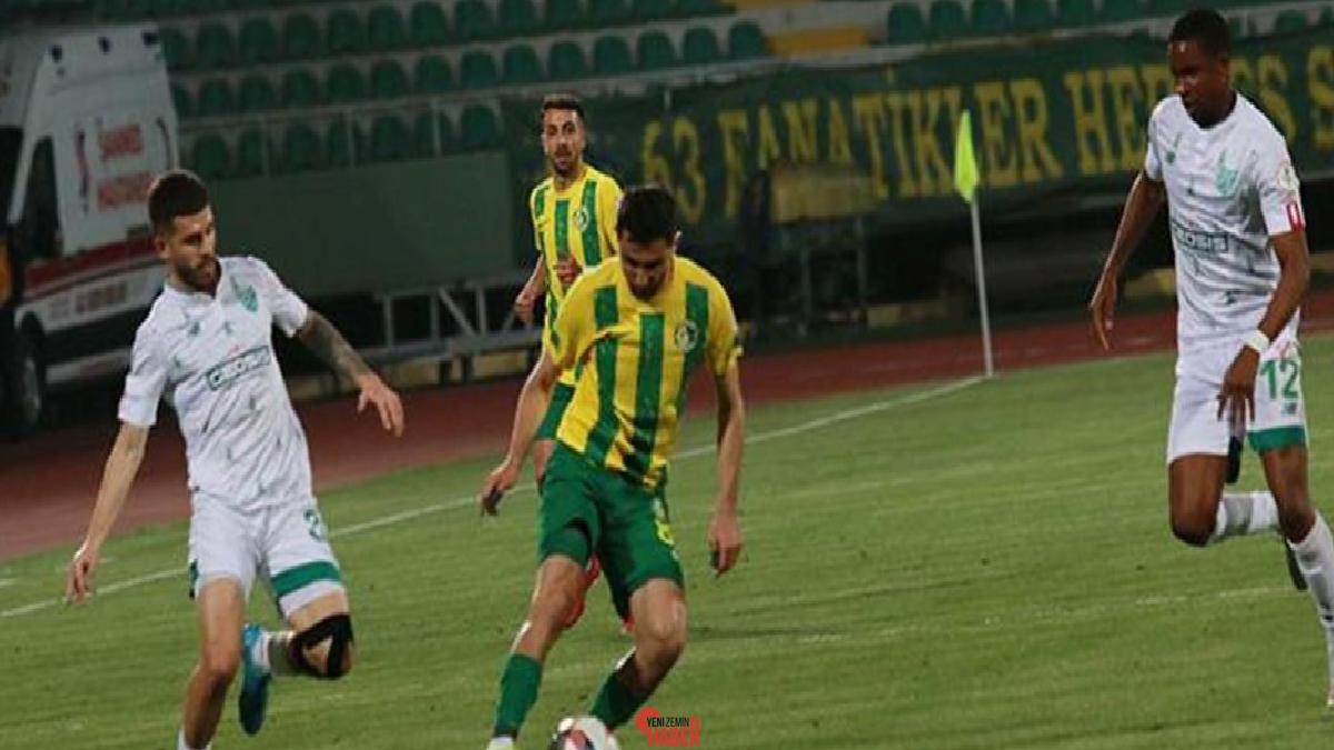 Trendyol 1. Lig'in 32. haftasında Şanlıurfaspor evinde karşılaştığı Boluspor'u 3-2