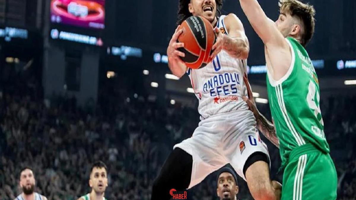 Turkish Airlines EuroLeague'deki temsilcilerimizden Anadolu Efes, play-off serisi ikinci maçında