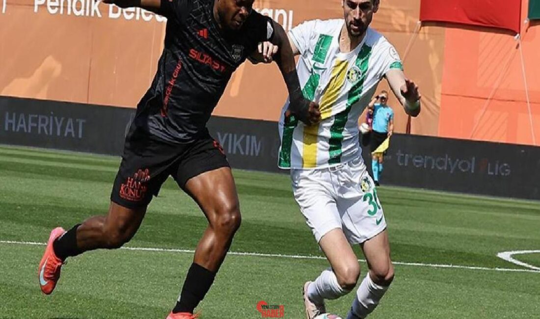 Şanlıurfaspor, 1. Lig'in 35. haftasında deplasmanda karşılaştığı Pendikspor'u 2-0 mağlup