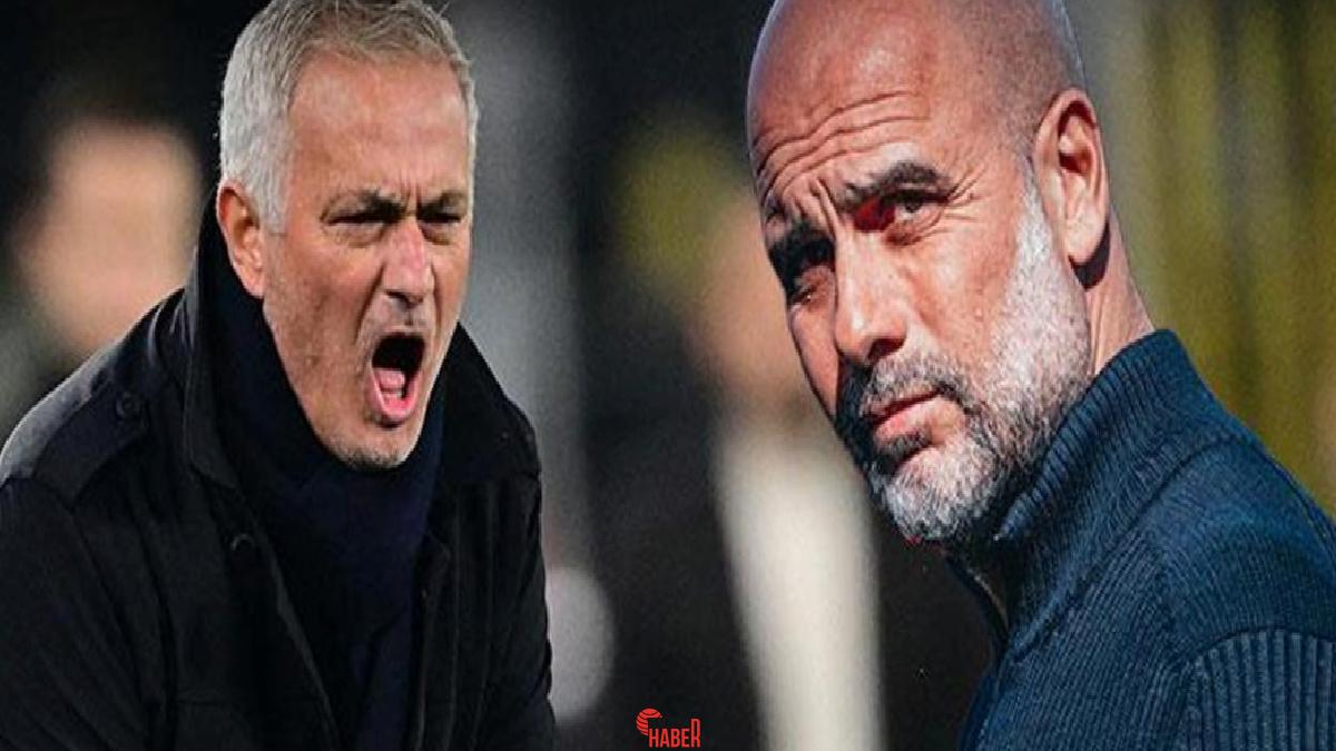 Manchester City Teknik Yöneticisi Pep Guardiola, Fenerbahçe Teknik Yöneticisi Jose