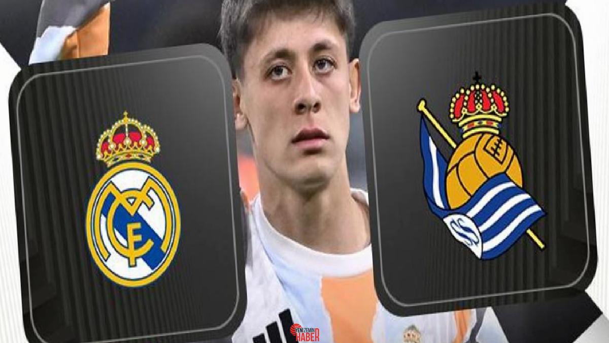 İspanya Kral Kupası’nda yarı final müsabakasında Real Madrid, Real Sociedad'ı