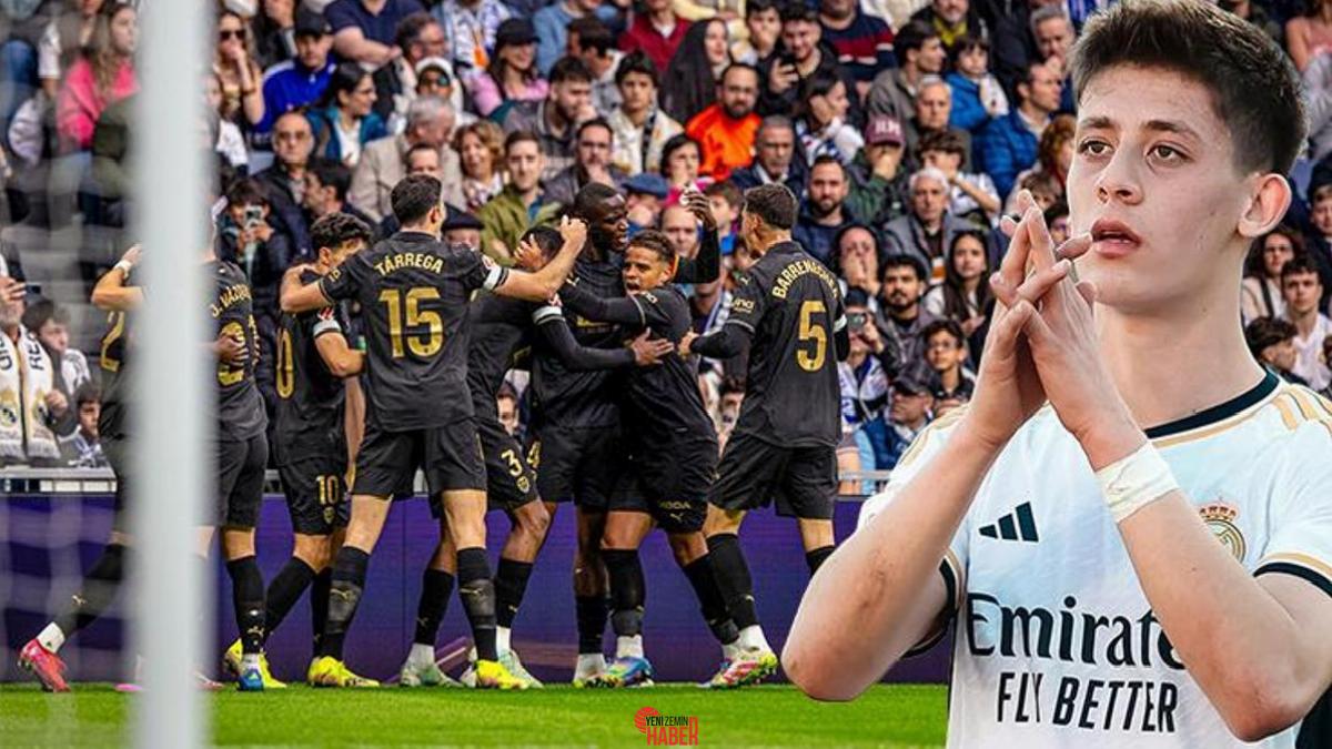 Real Madrid, LaLiga'nın 30. hafta mücadelesinde evinde Valencia'ya 2-1 mağlup