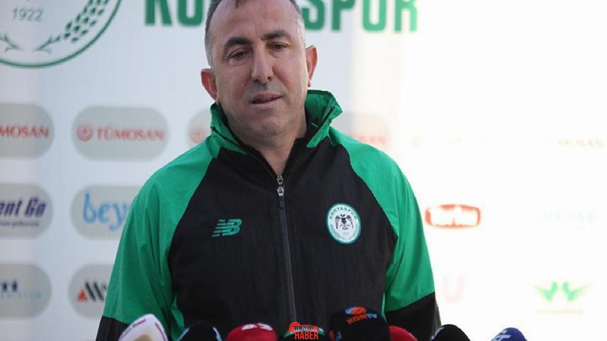 Konyaspor Teknik Yöneticisi Recep Uçar, Ziraat Türkiye Kupası Yarı Final