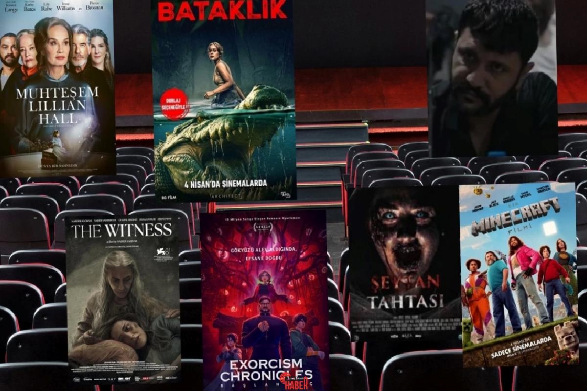 Sinemaseverler yeni filmlerle buluşmaya hazırlanıyor. 4 Nisan’da vizyona 7 yeni