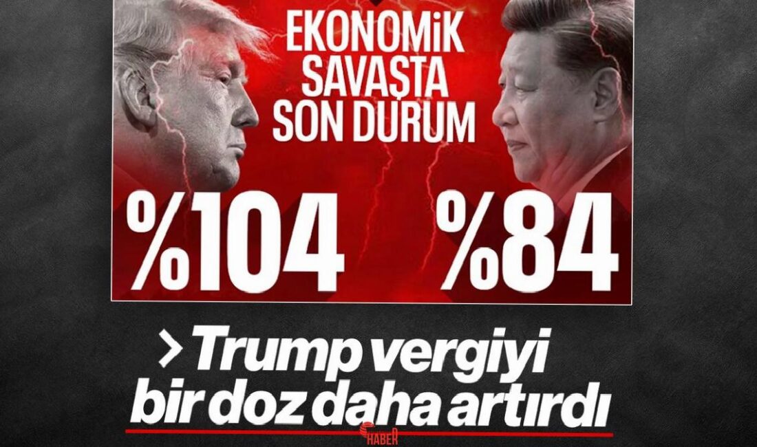 ABD ile Çin arasında karşılıklı gümrük tarifeleri hızla artıyor. Trump,