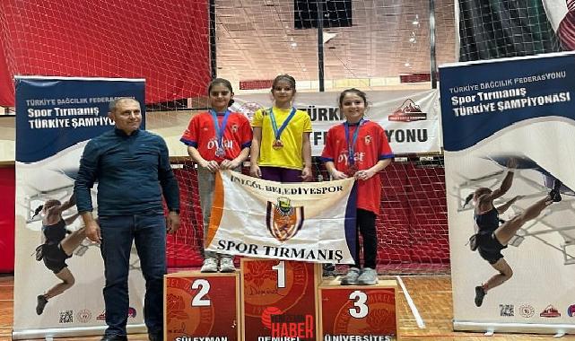 İnegöl Belediye Spor Kulübü dağcılık branşı atletleri, Isparta’da yapılan 2025