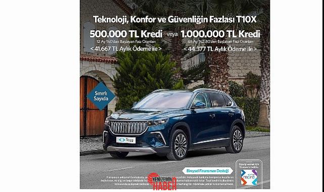 Türkiye’nin mobilite alanında hizmet veren global teknoloji markası Togg, kiralar