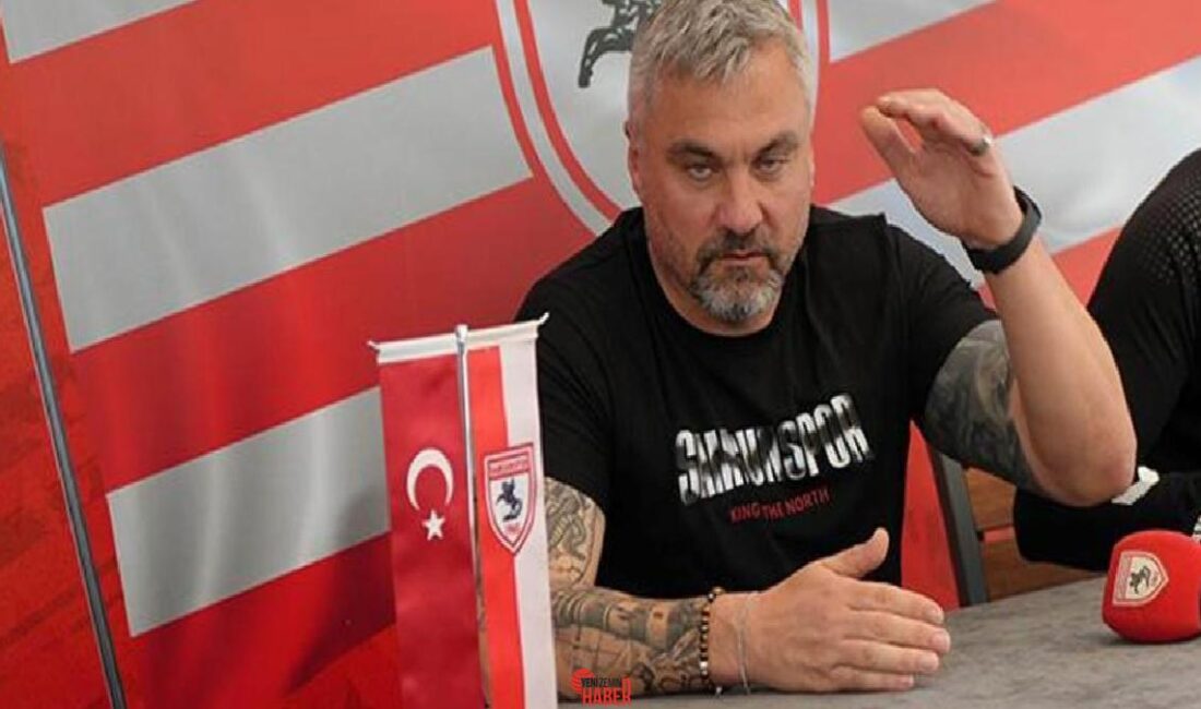 Samsunspor Teknik Yöneticisi Thomas Reis, Trendyol Harika Lig'in 31. haftasında