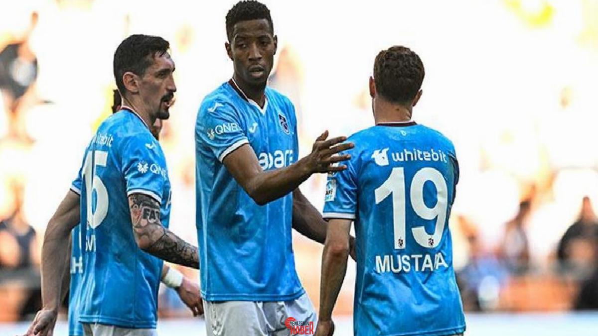 Trabzonspor'un golcü oyuncusu Simon Banza, attığı gollerle bordo-mavili gruba katkı