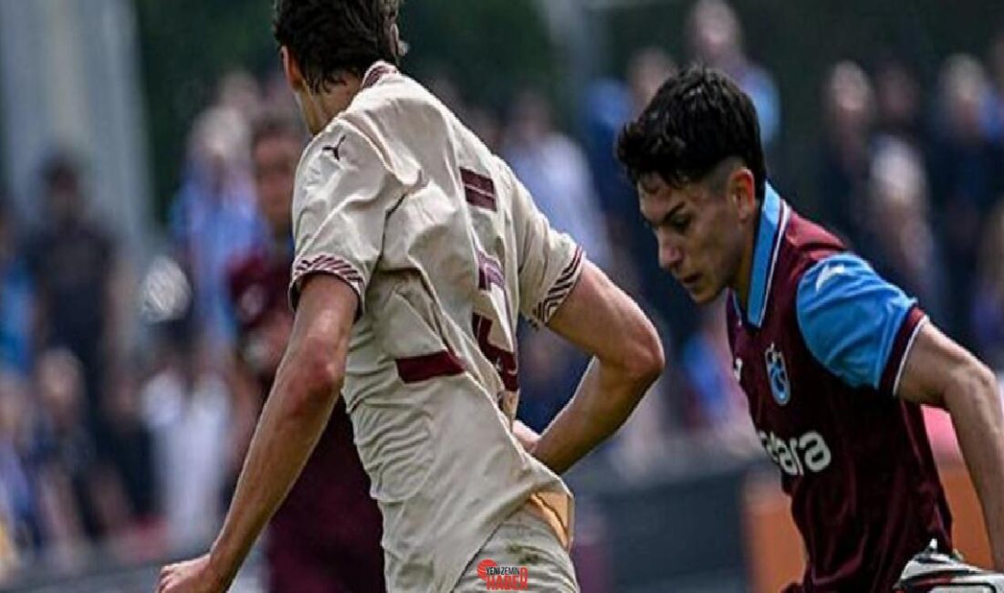 Trabzonspor U19 Grubu, UEFA Gençlik Ligi yarı finalinde Salzburg ile
