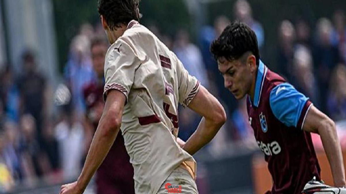 Trabzonspor U19 Grubu, UEFA Gençlik Ligi yarı finalinde Salzburg ile