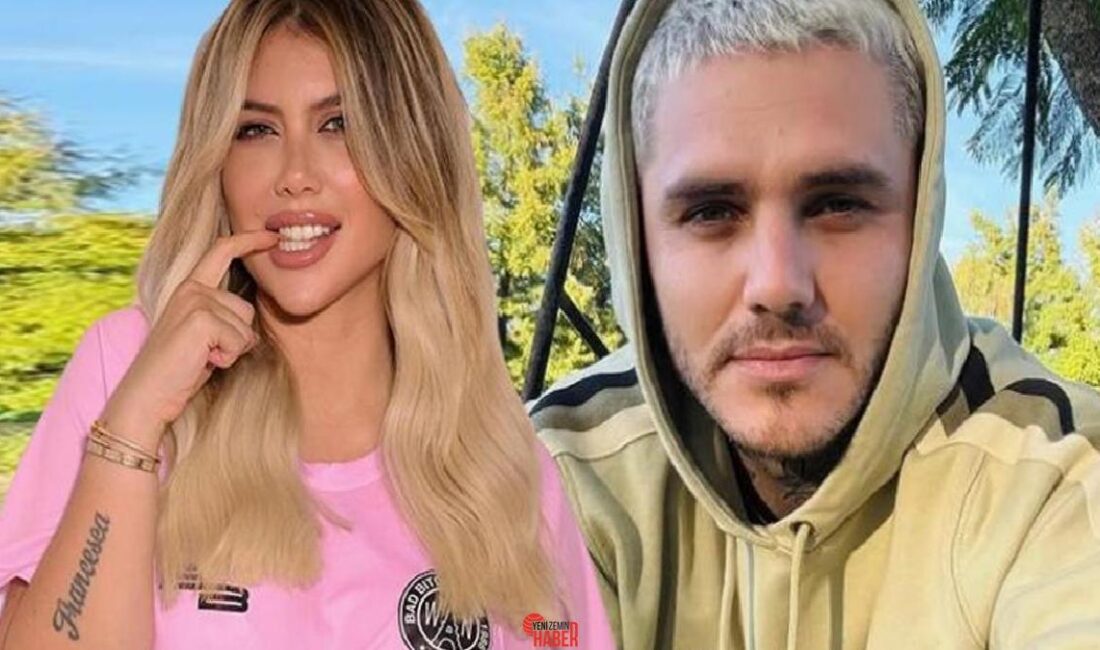 Olaylı bir ayrılık süreci geçiren Wanda Nara ve Galatasaraylı yıldız