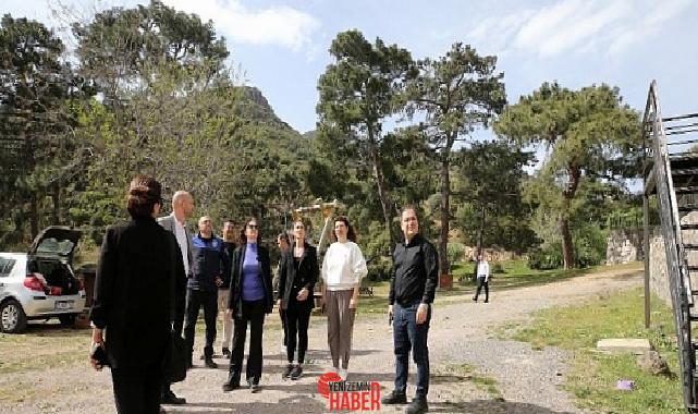 İzmirlileri kent içinde tabiatla buluşturan Karşıyaka Belediyesi Yamanlar Piknik Alanı,