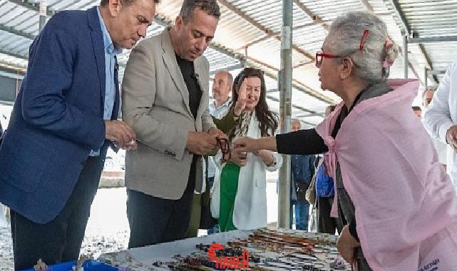 Mersin Yenişehir Belediyesi, Pazar Ötesi Bayan Üretici Pazarı’nı yenileyerek hizmete