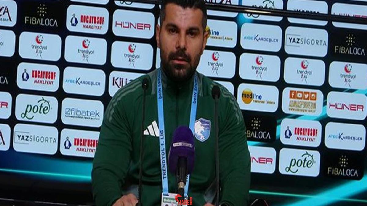 Erzurumspor FK Yardımcı Antrenörü Yusuf Randa, "Bizim adımıza bu maç