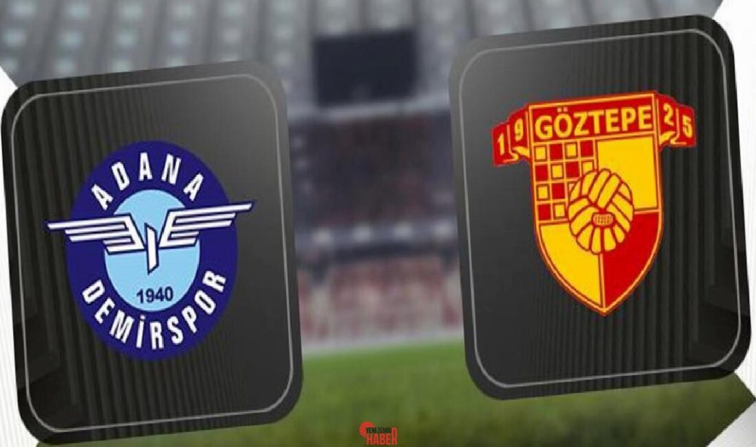 Muhteşem Lig'in 34. haftasında Adana Demirspor, sahasında Göztepe'yi ağırlıyor. Adana