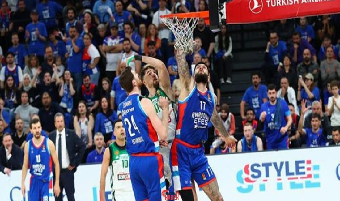EUROLEGAUE’deki temsilcilerimizden Anadolu Efes play-off beşinci ve son maçında yarın