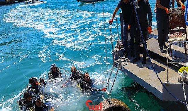Antalya Büyükşehir Belediyesi’nin öncülüğünde, Konyaaltı Sualtı Sporları Kulübü işbirliğiyle Kaleiçi