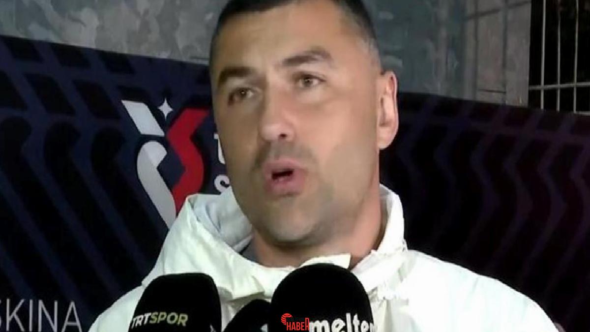 Kasımpaşa Teknik Yöneticisi Burak Yılmaz, Trabzonspor beraberliğinin akabinde kaybettikleri 2