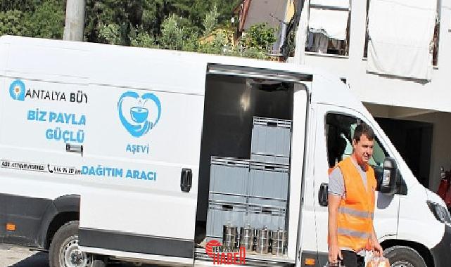 Antalya Büyükşehir Belediyesi 19 ilçede gereksinim sahiplerinin yanında olmayı sürdürüyor.