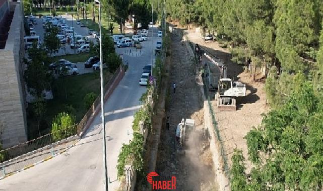 Manisa Büyükşehir Belediyesi, Bozköy Deresi’ni temizleyerek çağdaş bir rekreasyon alanına
