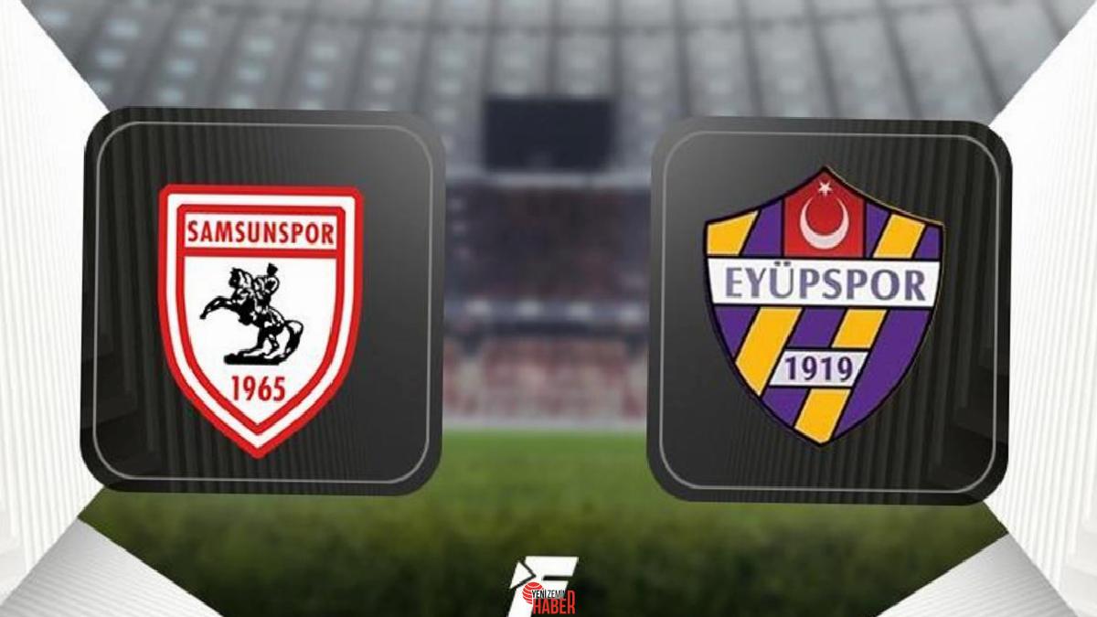 Trendyol Üstün Lig'in 34. hafta mücadelesinde Samsunspor, Eyüpspor'u konuk ediyor.