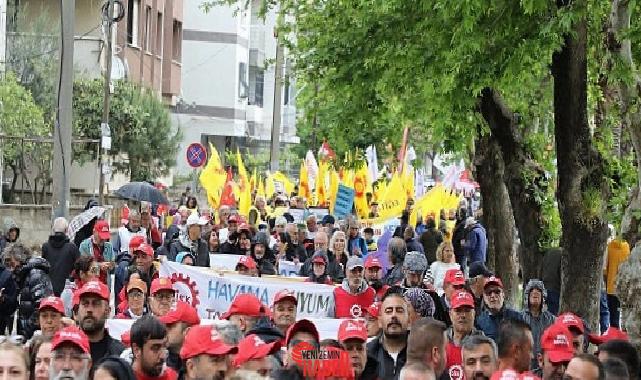 1 Mayıs Emek ve Dayanışma Günü hasebiyle DİSK, KESK, Birleşik