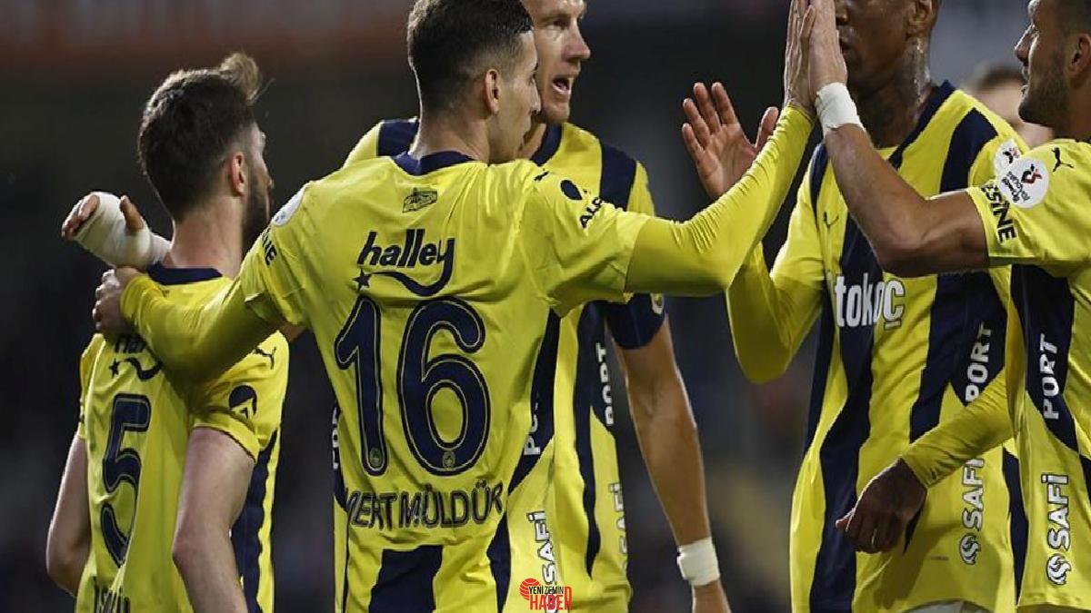 Fenerbahçe, Trendyol Süper Lig'de Başakşehir'i 4-1 mağlup etti ve dış