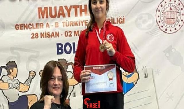 Bolu’da Düzenlenen Okul Sporları Muaythai Türkiye Şampiyonası’nda, Gölcük İhsaniye Anadolu