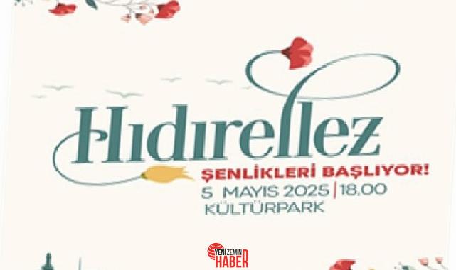 Baharın müjdecisi Hıdırellez, 5 Mayıs’ta Kültürpark’ta birbirinden hoş etkinliklerle kutlanacak.