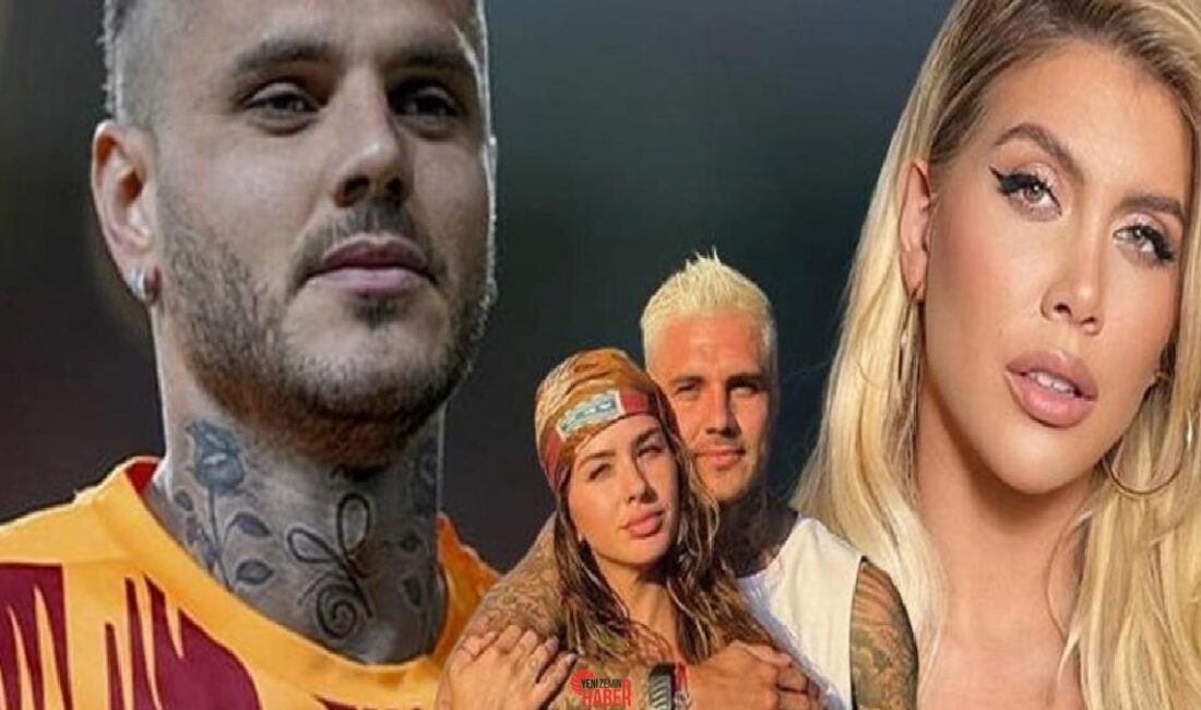 Galatasaray'ın Arjantinli golcüsü Mauro Icardi özel hayatıyla gündeme gelmeye devam