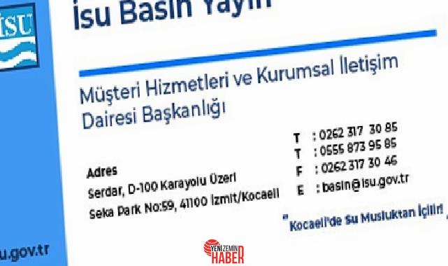 Kocaeli Büyükşehir Belediyesi İSU Genel Müdürlüğü, global iklim değişikliğinin neden