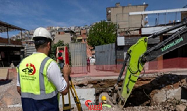 İzmir Büyükşehir Belediyesi İZSU Genel Müdürlüğü, Bayraklı Tepekule Mahallesi’nin altyapısını