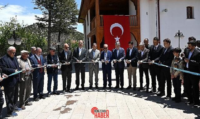 Konya Büyükşehir Belediyesi tarafından restore edilen Beyşehir Kurucuova Mahallesi’ndeki Ecevitzade