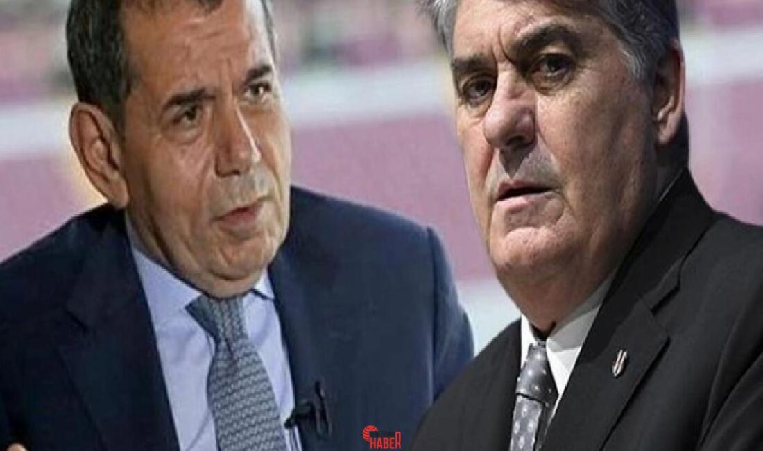 Galatasaray Başkanı Dursun Özbek ve Beşiktaş Lideri Serdal Adalı ortasında