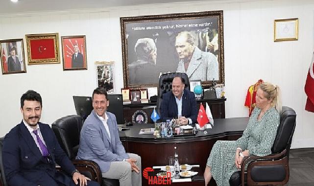 Menderes Belediye Başkanı İlkay Çiçek, kardeş belediye olan Troisdorf Belediyesi