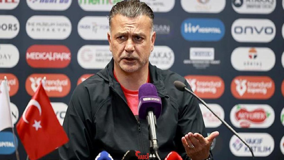 Atakaş Hatayspor Teknik Yöneticisi Murat Şahin, Başakşehir maçının akabinde yaptığı